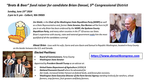 2024 – 06-23 – Brian Dansel Fundraiser in Green Bluff, WA