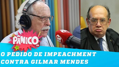 Carvalhosa explica pedido de impeachment que protocolou contra Gilmar Mendes