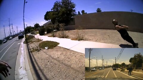 Body cam shows police chasing man on bicycle - Bodycam Michael Bravo tased unconscious in Corona CA