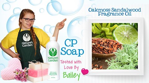 Soap Testing Oakmoss Sandalwood Fragrance Oil- Natures Garden