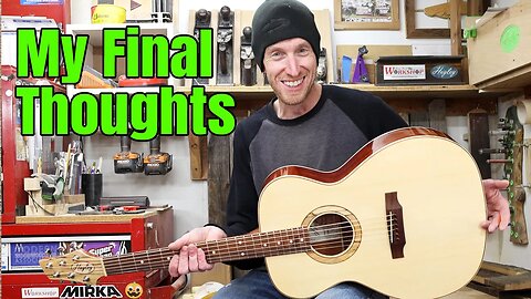 A few Final Thoughts after building an Acoustic Guitar from scratch