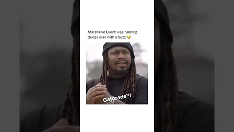 Marshawn Lynch Used To Drink Before NFL Games? 😯😯😯