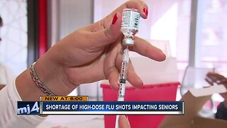 Shortage of high-dose flu shots impacting senior citizens