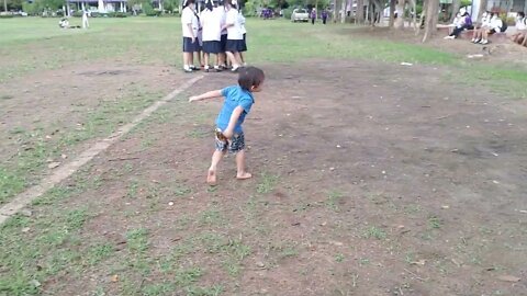 Bryce at the Thai high School