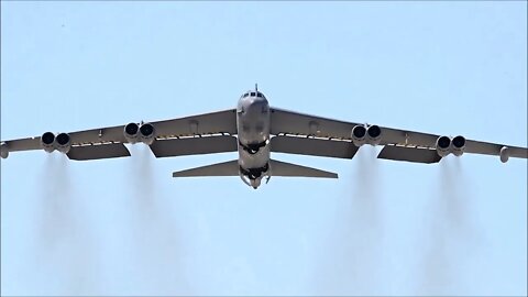 B 52 Stratofortress Take-Off - Red Flag 21-3