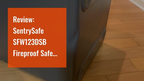 Review: SentrySafe SFW123DSB Fireproof Safe and Waterproof Safe with Dial Combination 1.23 Cubi...