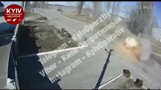 Disturbing Video Shows Murder Of Civilians In Ukraine From Russian Tank Blast