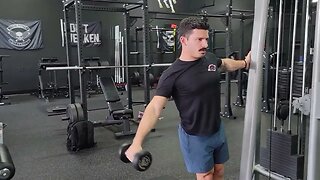 Dumbbell Single Arm Lateral Shoulder Raise