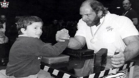 14 Minutes Of Crazy Oldschool Armwrestling Matches