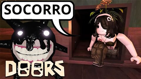 ROBLOX DOORS - MINHA FILHA NÃO SABE QUE GRAVEI ELA!