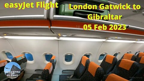 Flight from London Gatwick to Gibraltar on easyJet