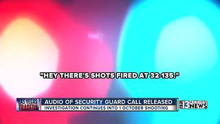 Audio of security guard call released