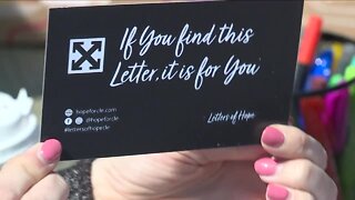 Cleveland Hope Exchange leaving letters around Cleveland for anyone who needs some hope