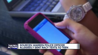 Warren officer under investigation for allegedly sending inappropriate texts to teen, according sources