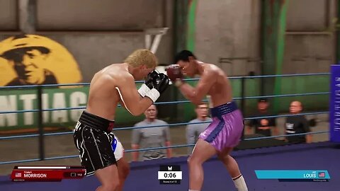Undisputed Boxing Online Unranked Gameplay Tommy Morrison vs Joe Louis
