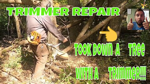 Weed eater Troubleshooting & Trimmer Head Installation