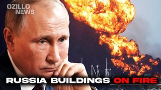 Big Earthquake in the Kremlin! The Russian Administration Building is On Fire!