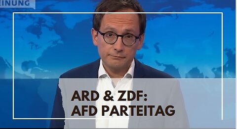 ARD & ZDF: AFD Parteitag in a nutshell