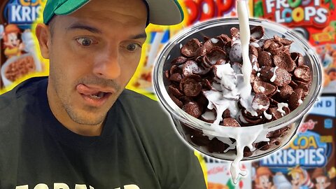 Cuban Tries TOP American Cereals for First Time EVER !