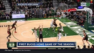 Bucks fever runs high at season home opener