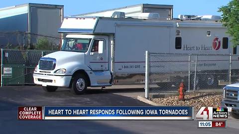 Heart to Heart sending mobile medical unit after Iowa tornados