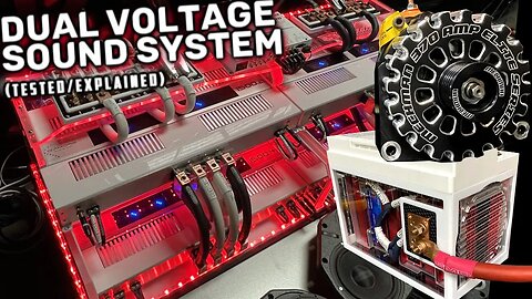 Cadillac Escalade sound system install update - Dual Voltages tested + New 370a Alternator