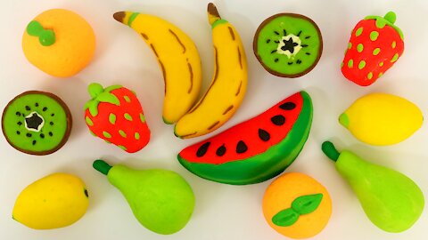 Toy Cutting Fruit-Velcro, Cooking, Kitchen, Playset, LearnFruits, Toy-Food