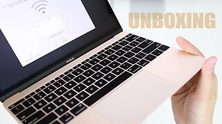 Gold MacBook Unboxing & Overview