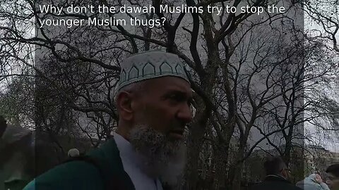 Asking Usman About Why The Dawah Muslims Are Not Controlling Their Young Thugs - Speakers Corner