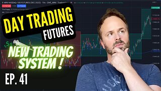 WATCH ME TRADE | A New Trading System | Day Trading Futures Nasdaq Stocks Commodities Crypto