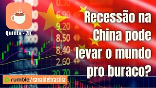 Recessão na China pode levar o mundo pro buraco?