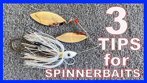 3 TIPS for Spinnerbait Fishing to use RIGHT NOW!