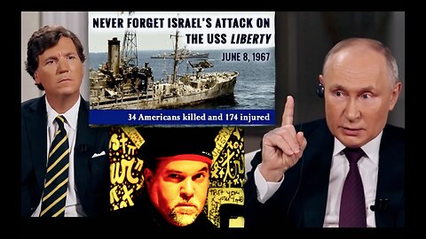 Tucker Carlson Putin Interview Shines Light On Veteran American Refugee Exposing Israel As USA Enemy