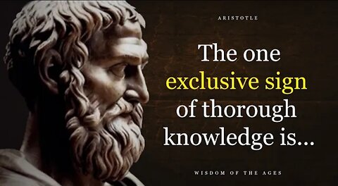 Never forget these Words !! Amazing Wisdom by The Aristotle