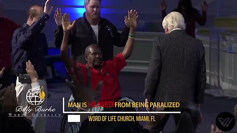 Man is HEALED from Begin Paralyzed!