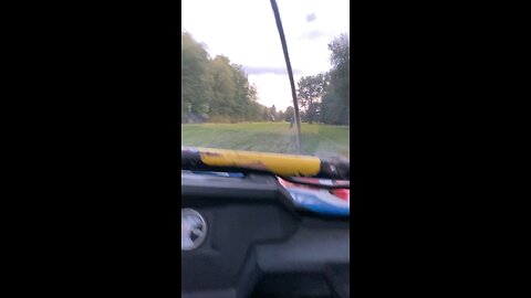 Mobbing an abandoned golf course