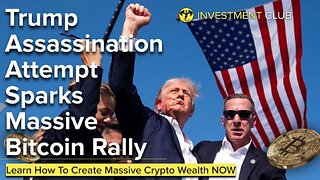 Trump Assassination Attempt Sparks Massive Bitcoin Rally