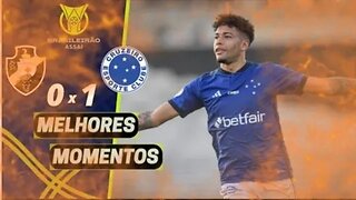 Vasco 0 x 1 Cruzeiro | Melhores Momentos | Brasileirão 2023