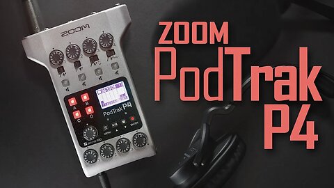 ZOOM PodTrak P4 Podcast Recorder Review