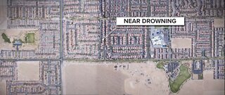 Toddler hospitalized after near drowning in Las Vegas