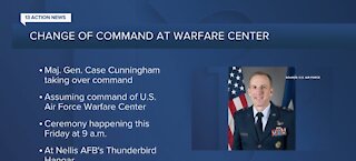Change of command at U.S. Air Force Warfare Center