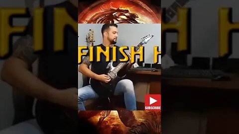 Mortal Kombat Theme Guitar #shorts