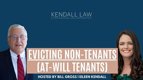 How To Evict Non-Tenants | with Attorney Eileen Kendall