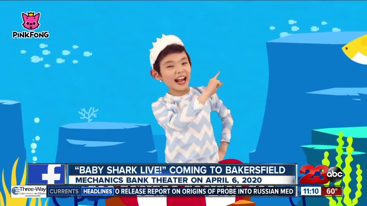 Baby Shark Live! Coming to Bakersfield