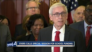 Gov. Evers calls for $250 million spending on K-12 schools