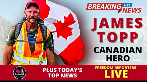 James Topp: News Update On March Across Canada - (Response To Media)