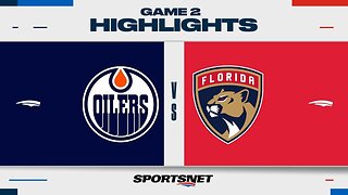 Stanley Cup Final Game 2 Highlights _ Oilers vs. Panthers - June 10, 2024