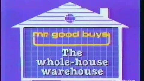 1986 "Mr. Good Buys Grand Opening" 80's Whole House Warehouse
