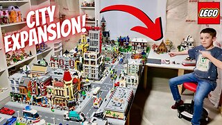 HUGE LEGO City Update! We're Expanding (Again!)