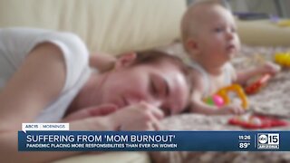 Suffering from 'Mom Burnout' during the pandemic